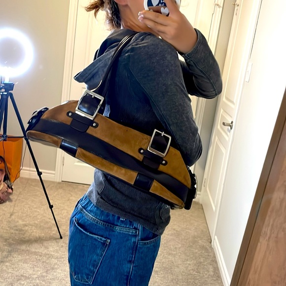 Y2K GUESS top with blings long sleeves with hood - Picture 4 of 13